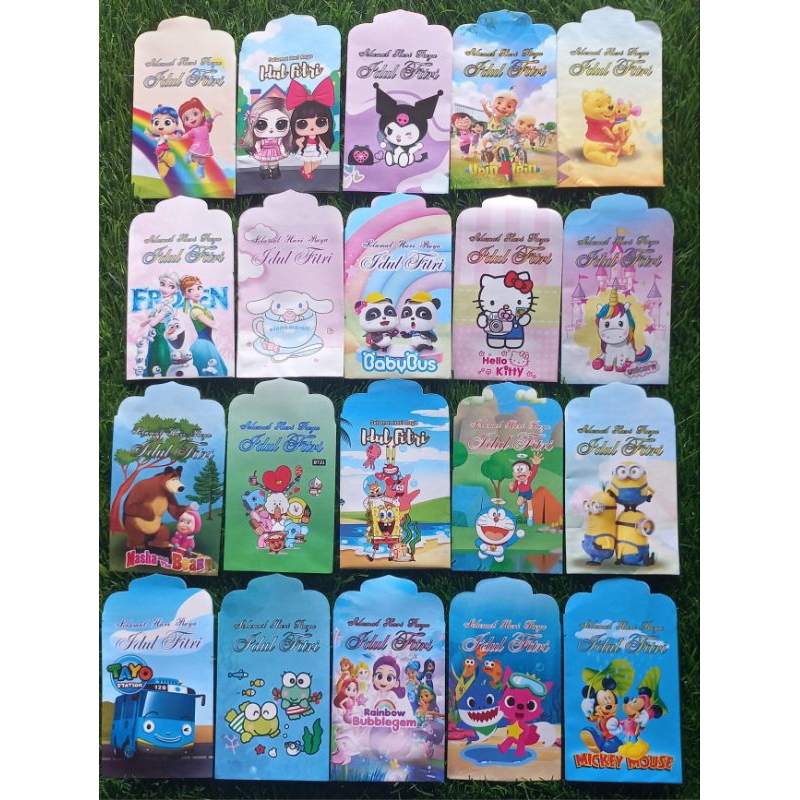 

Grosir 100 Pak Amplop Lebaran Medium (per pak isi 10lembar)