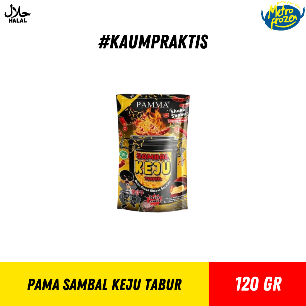 

PAMMA Sambal Keju Tabur Pedas Lvl 5 & 20