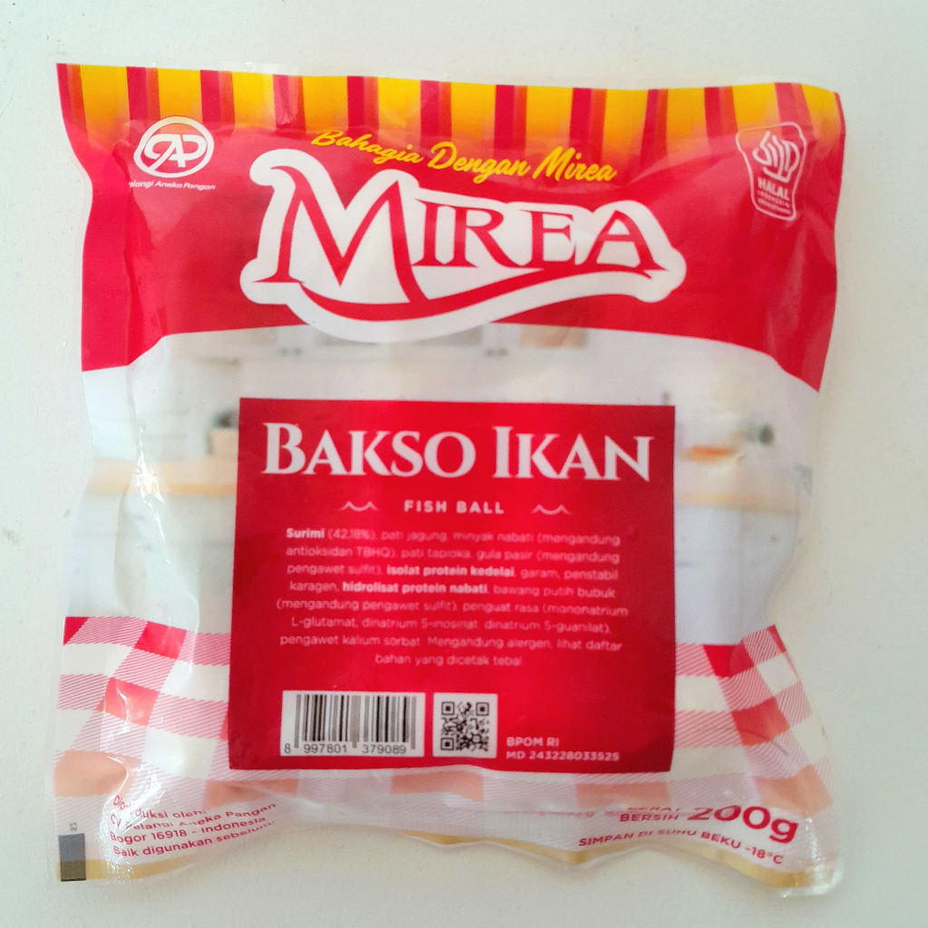 

MIREA bakso ikan 200gr