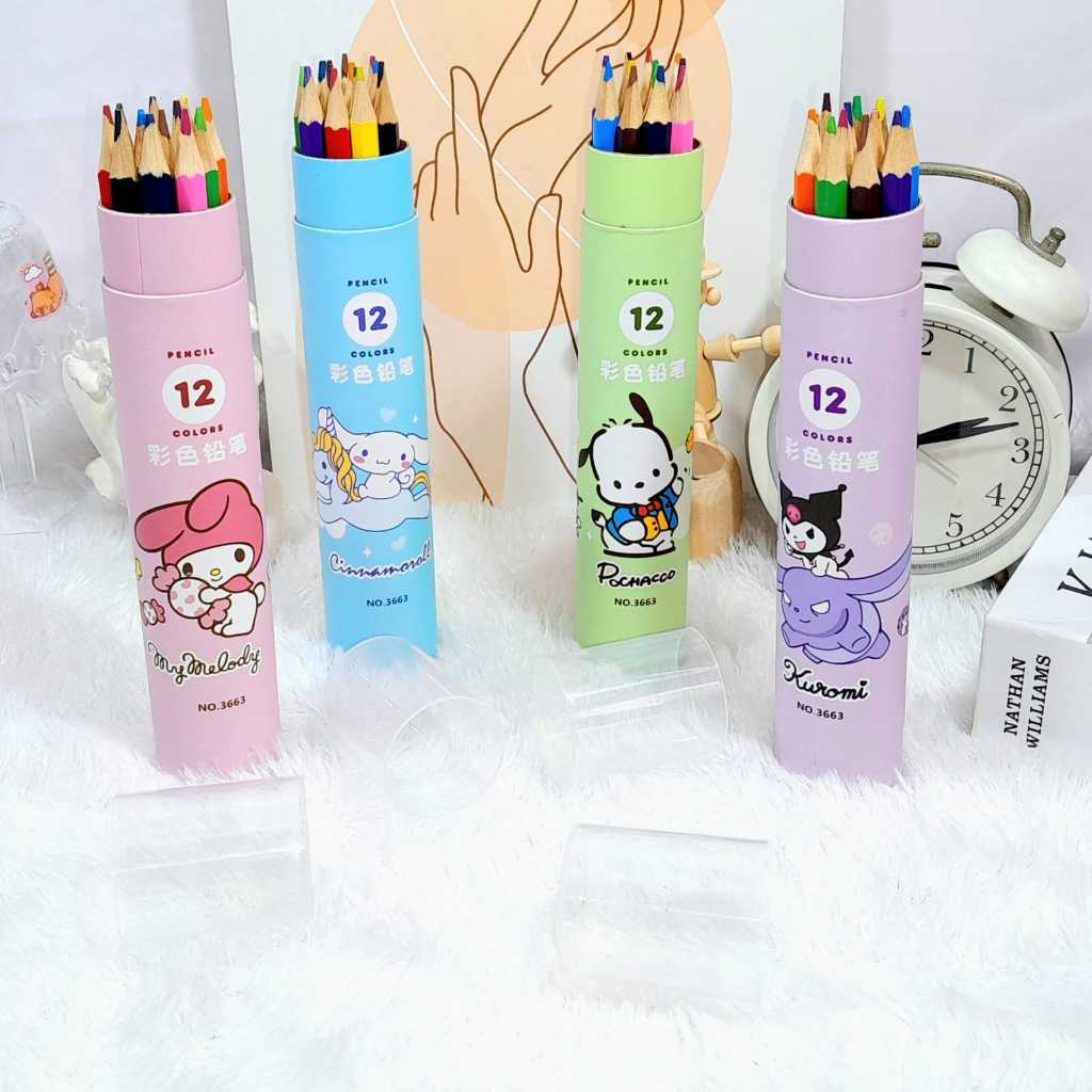

Pensil Warna Tabung SANRIO isi 12 PCS Imut Lucu Harga Terjangkau Favorit Anak / Pensil Warna Sanrio Model Tabung isi 12 Pieces Lengkap Kualitas Terbaik Perlengkapan Sekolah Terlengkap Bisa Grosir dan COD
