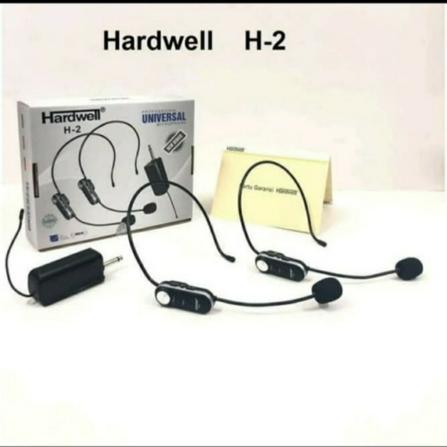 MIC BANDO WIRELESS HARDWELL H2 ORIGINAL