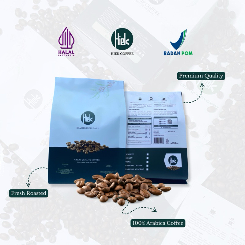 

Hiek Coffee - Arabica Premium Fresh Roast 250gr