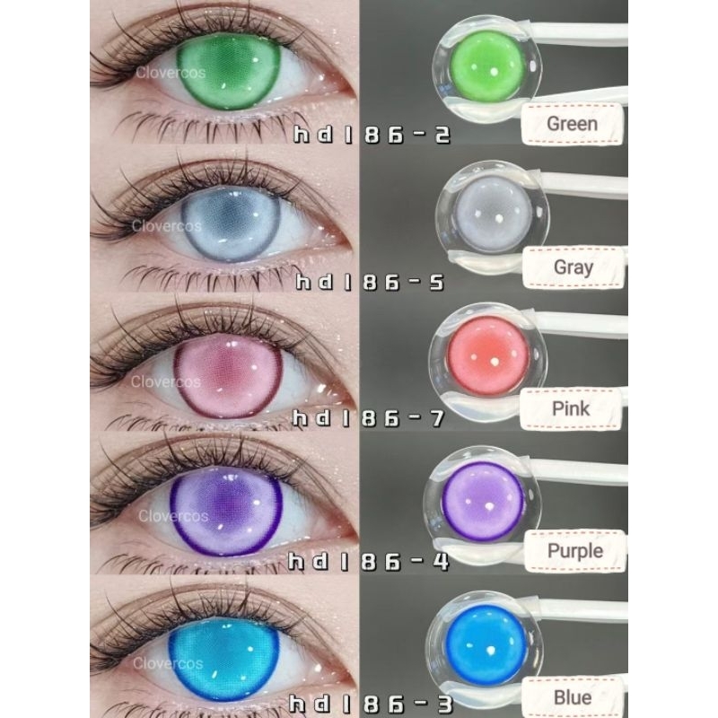 [Ready] Clovercos Softlens Cosplay Mesh Asagiri series Hinata Kanroji Toph Nezuko Shinobu Kimetsu no