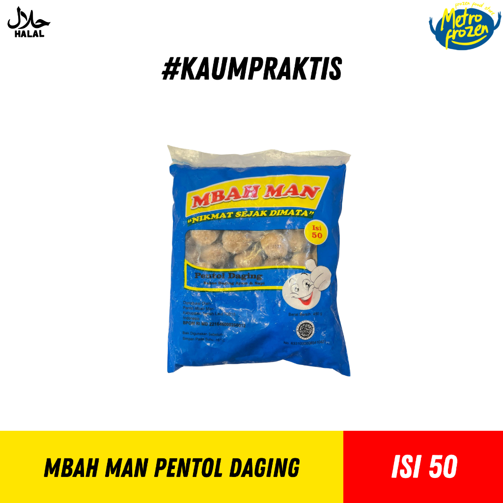 

Mbah Man Pentol Daging (isi 50)