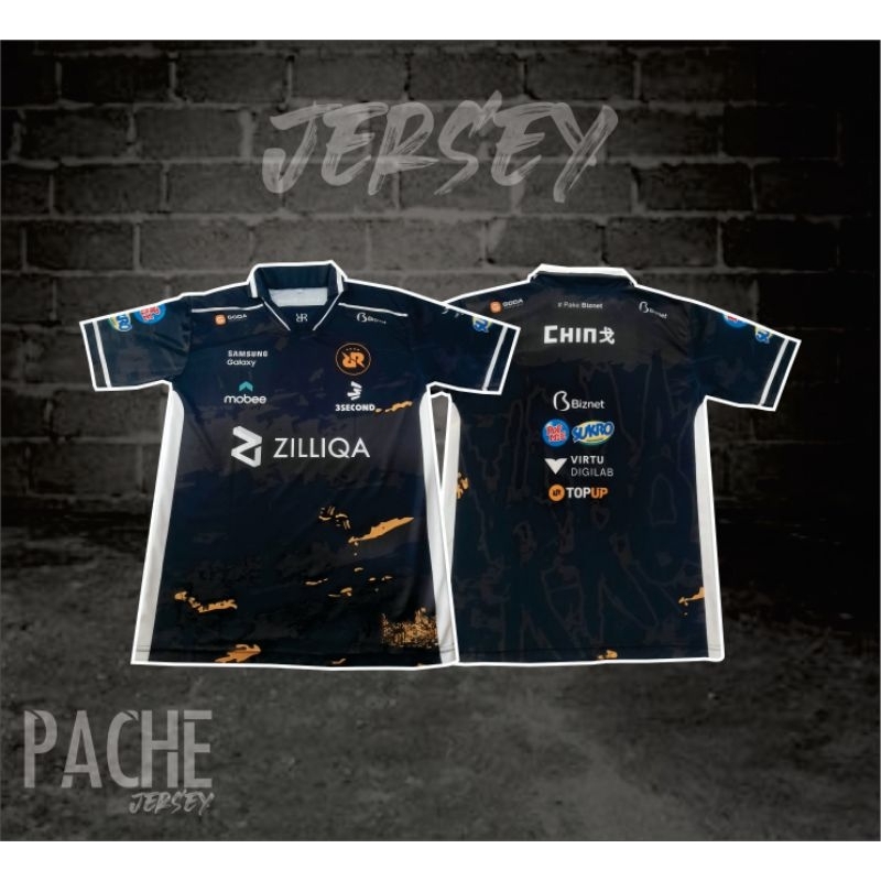 JERSEY RRQ MPL S14||eSport Mobile||Jersey custom printing FREE request Name Set