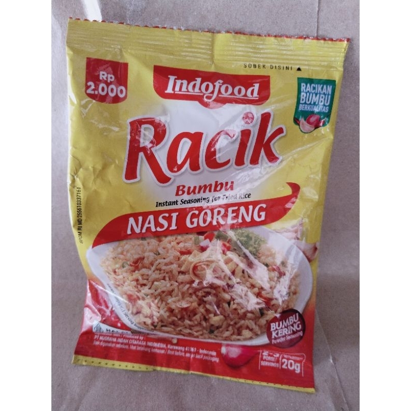 

Racik bumbu indofood 2000 an