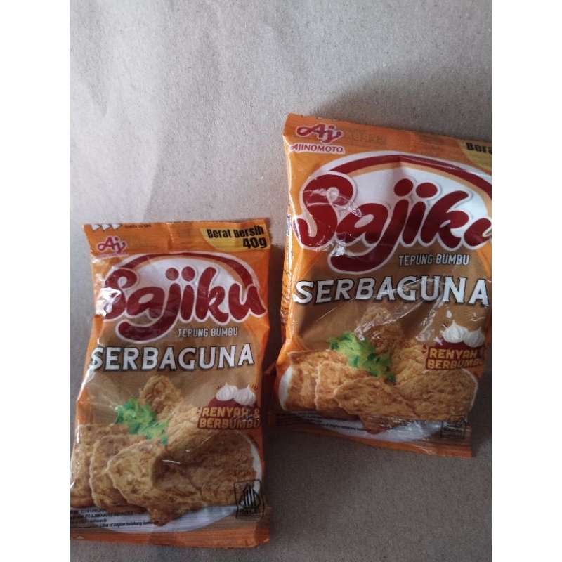 

TEPUNG SAJIKU SERBAGUNA 40 G