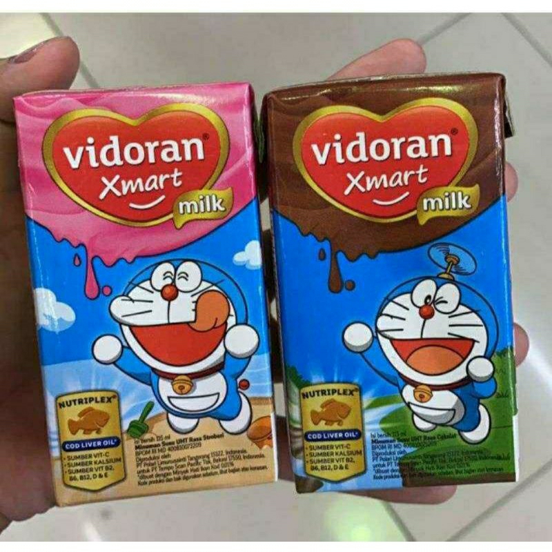 

vidoran uht vanila, madu, coklat, strawberry 110ml 175ml paketan, kartonan termurah