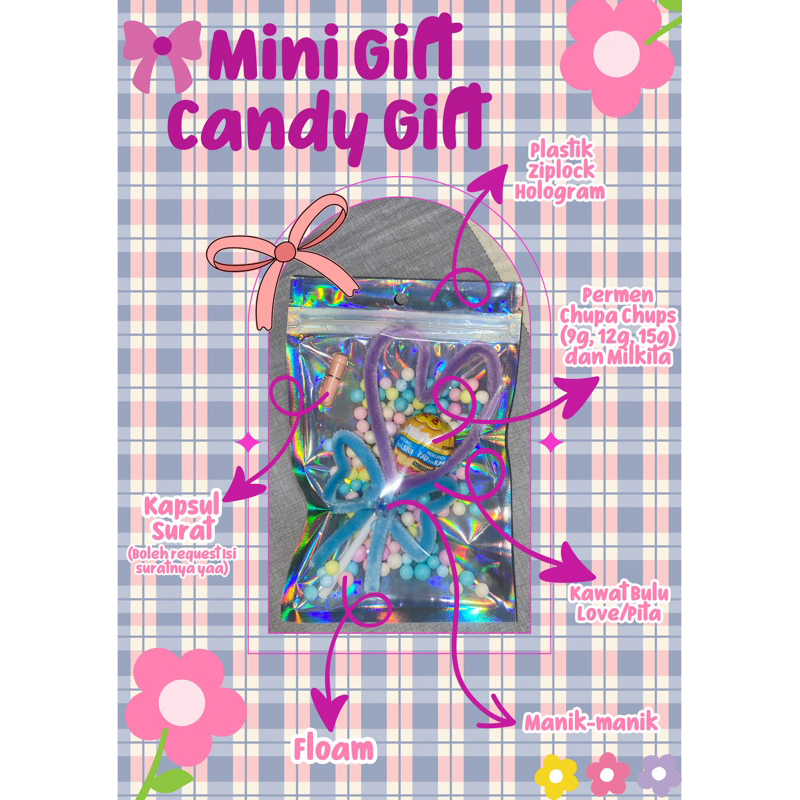 

Candy gift | Souvenir candy | Hampers permen/snack | Kado permen snack