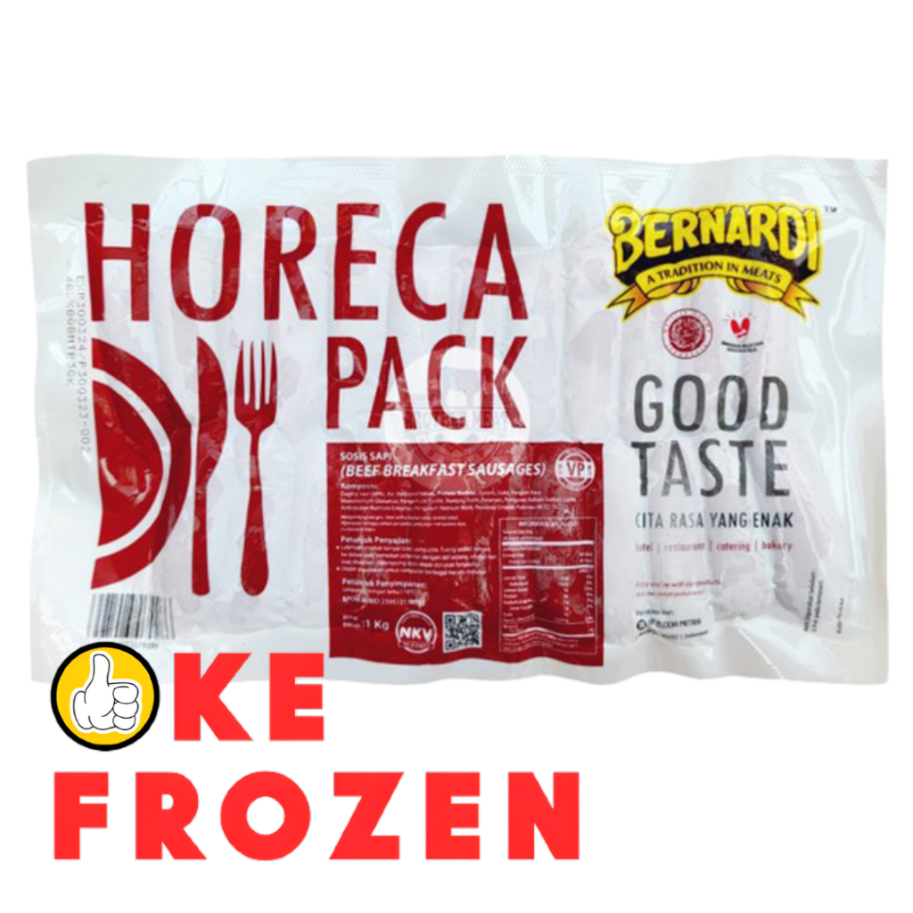

BERNARDI HORECA BEEF BREAKFAST VP 500GR