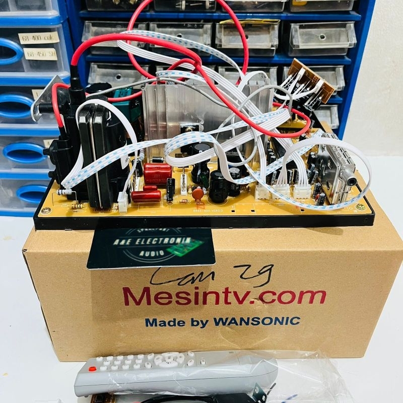 Mesin TV Analog Tabung Layar cembung 29inch wansonic