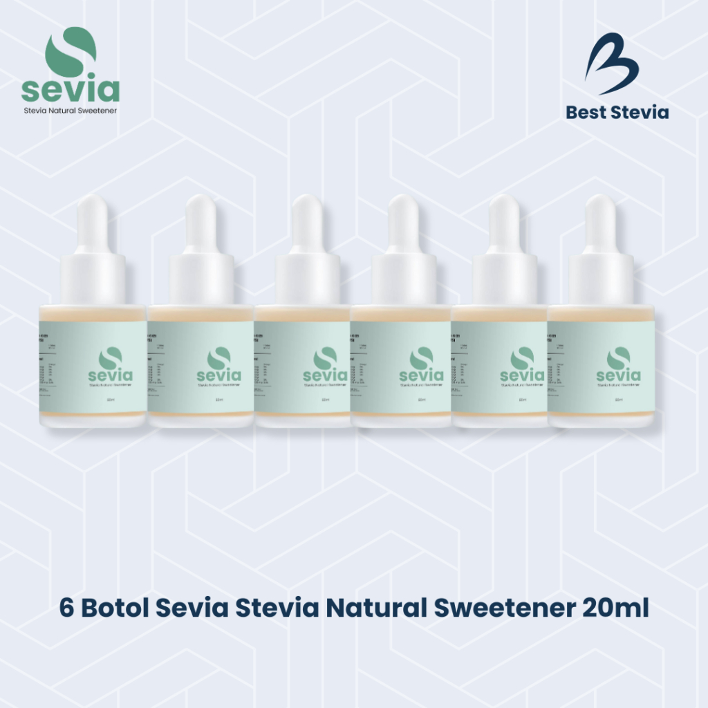 

Sevia Stevia Pemanis Alami Nol Kalori Nol Gula 6 Botol 20ml