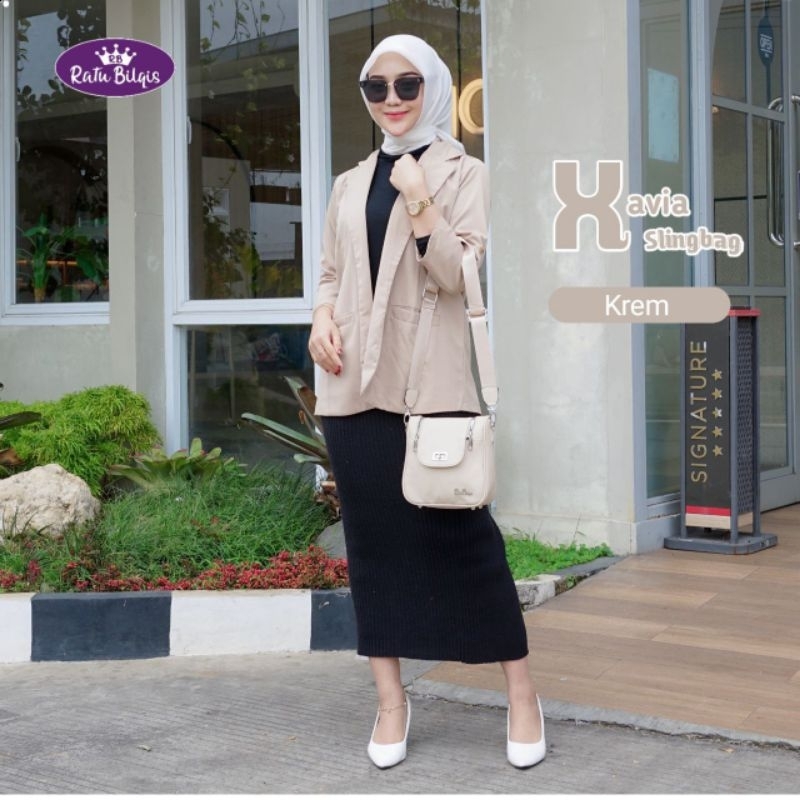 Tas Wanita Selempang Xavia Bag By Ratu Bilqis