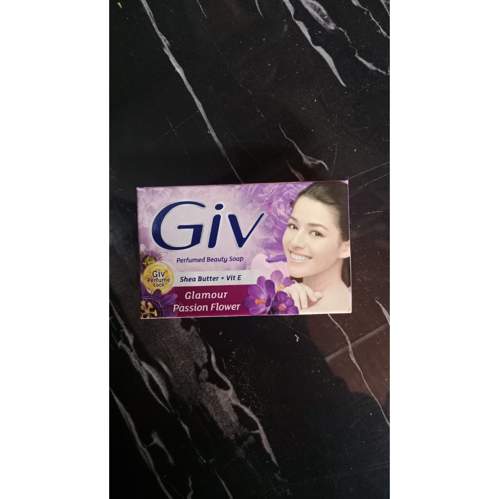 GIV BEAUTY BAR SOAP UNGU PASION FLOWER SWEET BERRY - UNGU - PUTIH - BIRU - MERAH - HIJAB - BLACK 76 