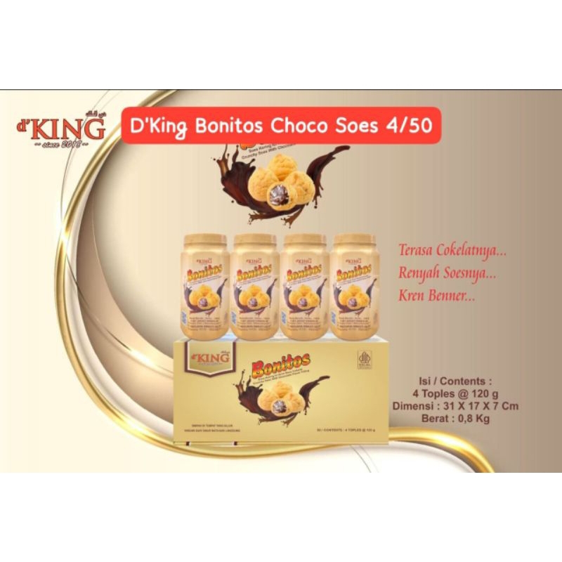 

D'king bonitos soes kering isi coklat