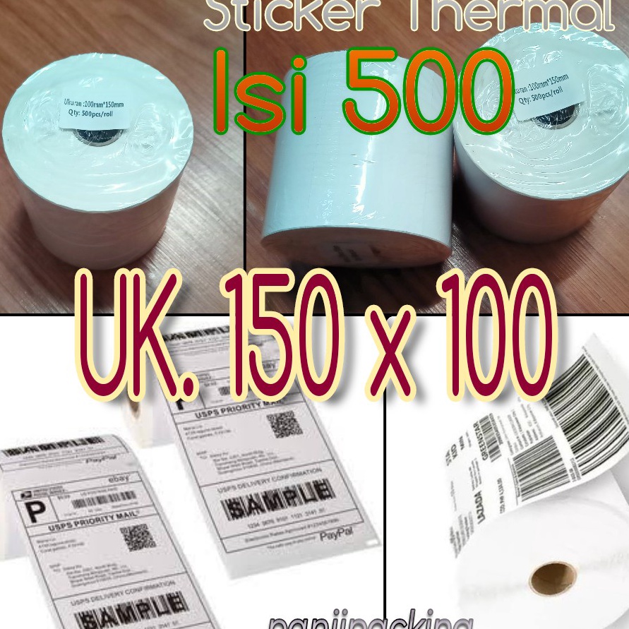 

Boom LABEL BARCODE STIKER 1X15 isi lbr KES STICKER DIRECT THERMAL