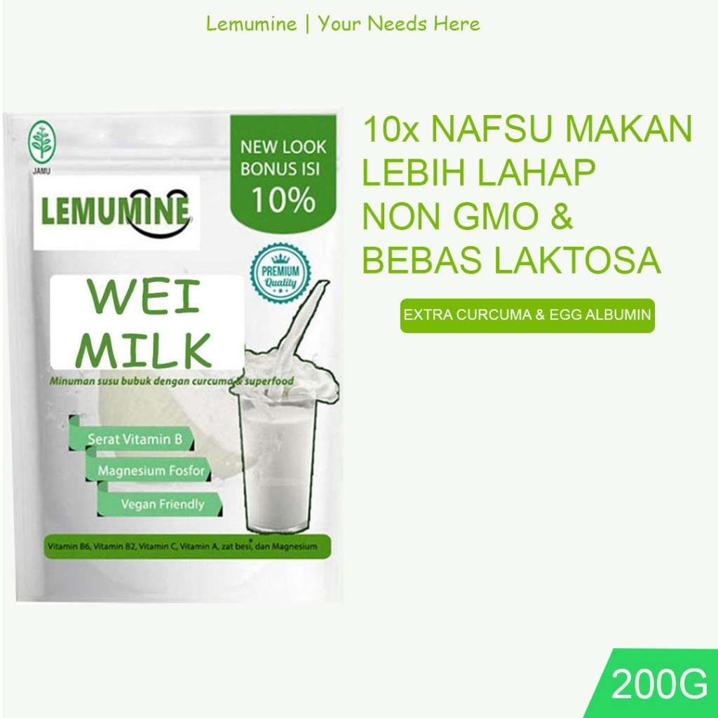 

Pengemuk Badan Permanen Penambah Berat Badan Susu Penggemuk Badan Dewasa Penambah Nafsu Makan Susu Gemuk Dewasa Vitamin Nafsu Makan Dewasa Lemumine (200g)