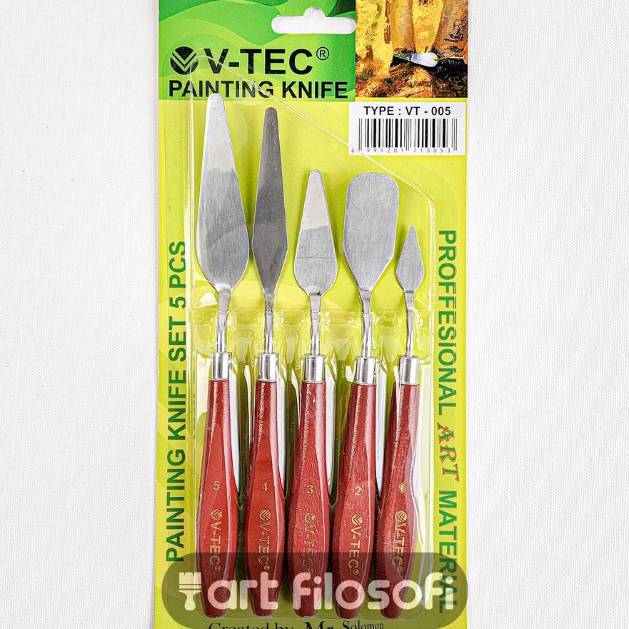 

HJ6 VTEC Painting Knife Set Pisau Palet