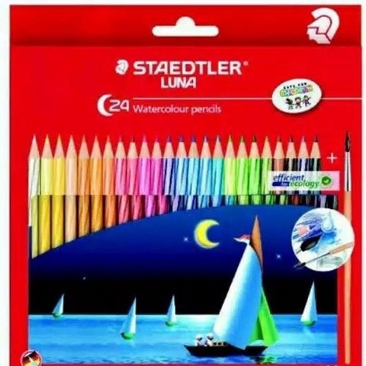 

KF7 Pensil Warna Staedtler Luna Water Color Set 24 Warna