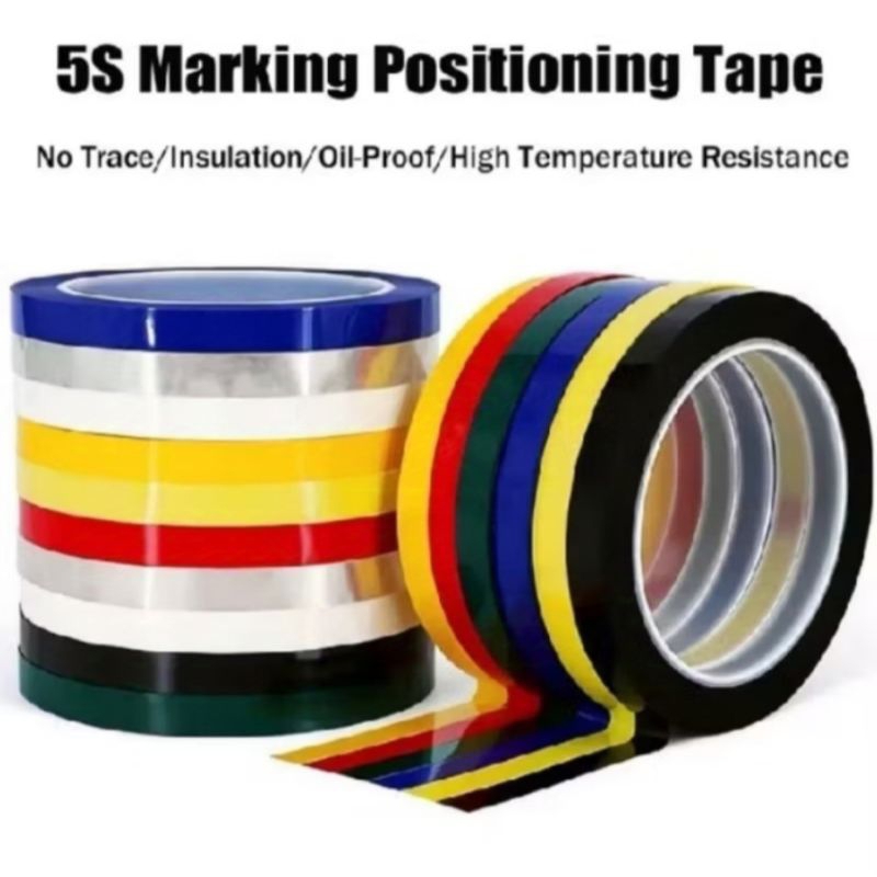 

Lakban Warna Warni 12mmx50yard / Isolasi Tape Perekat Kuat Tahan Air