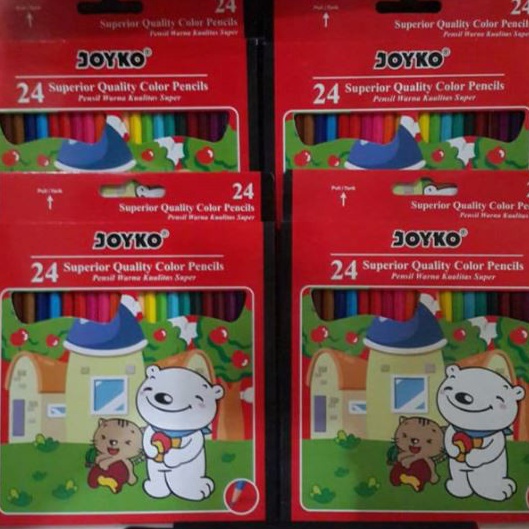 

Diskon Pensil Warna 24 Warna Panjang Joyko