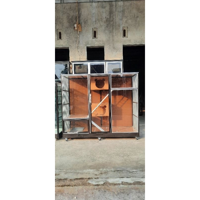 KANDANG KUCING ALUMINIUM | KANDANG KUCING MINIMALIS | KANDANG KUCING HARGA EKONOMIS