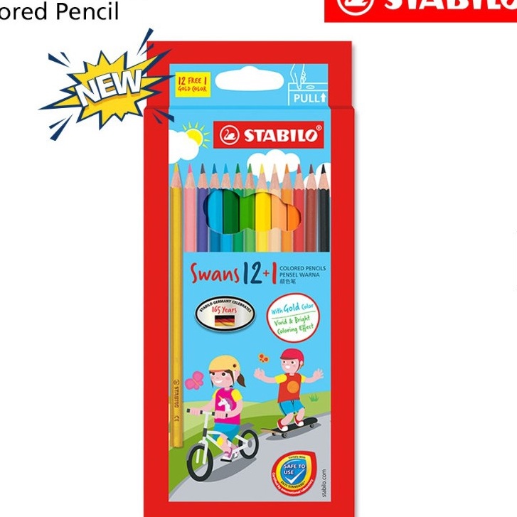 

HJ6 Pensil Warna Stabilo Swans 121