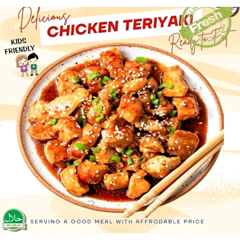 

Ayam Teriyaki Siap Saji | Lauk Sehat | Bekal Sekolah