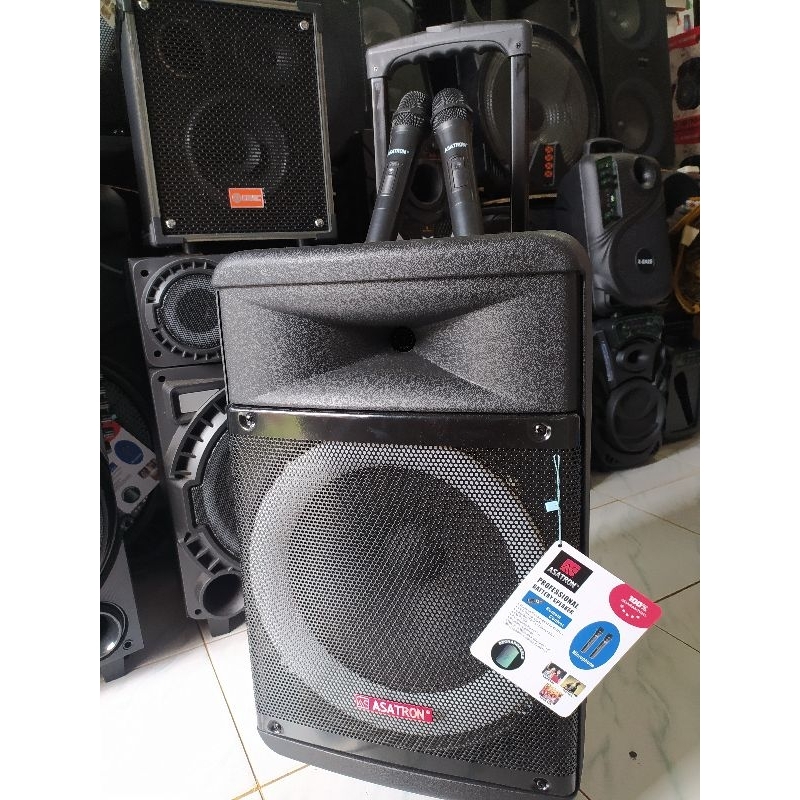 Asatron 15 inch hollywood speaker bluetooth karaoke