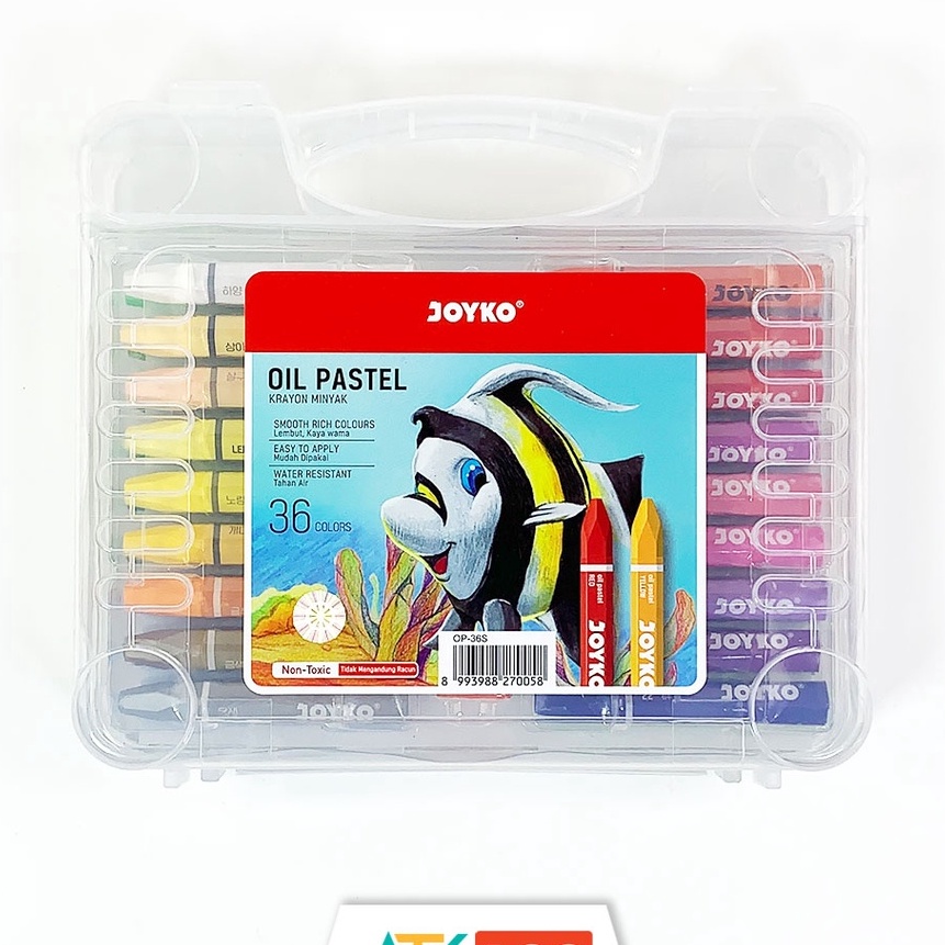

KF7 Krayon Crayon Titi Joyko 36 Oil Pastels OP36S