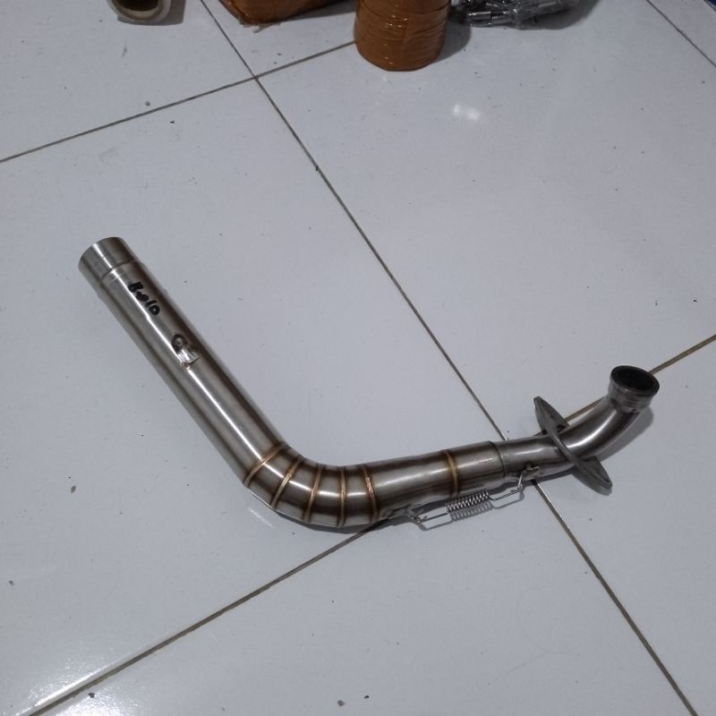 Leher Knalpot Motor Vario125, Spin125, Skywave125, / Knalpot Leheran Model Ceklist