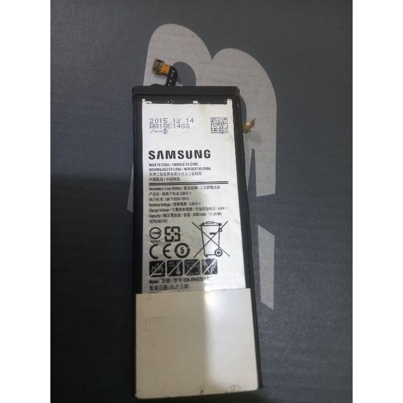 batre/baterai original samsung note 5