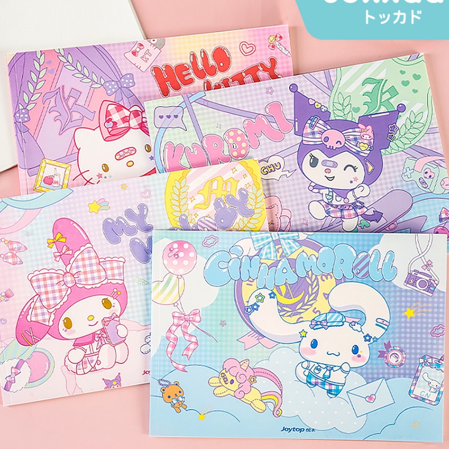 

HJ6 TOKKADO Maji Drawing Book Buku Gambar A4 Painting Sketch Lucu