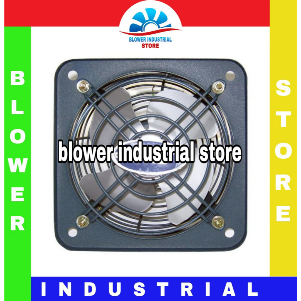 Blower Exhaust Fan 8 Inch 220 Volt 1 Phase Kipas Dinding Exhos Heksos Dinding Original CKE APK20-4 P