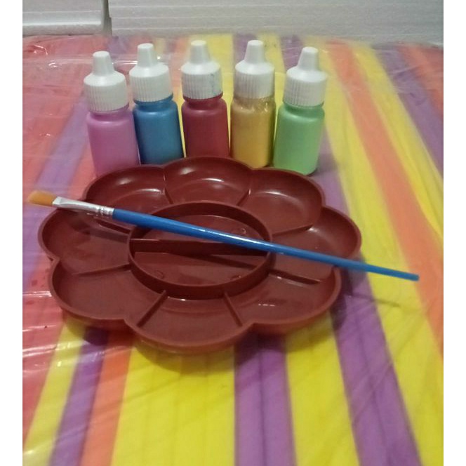 

Istimewa PALET LUKIS bunga palet cat airPiring Cat Air Palet Palette Lukis Acrylic Tempat Cat Air Bunga fn lukisan