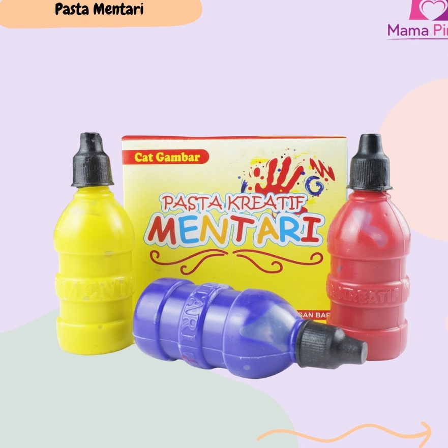 

KI3 Cat Air Cat Warna Anak Untuk Melukis Kerajinan Mainan Edukasi Finger Painting Pasta Kreatif Mentari