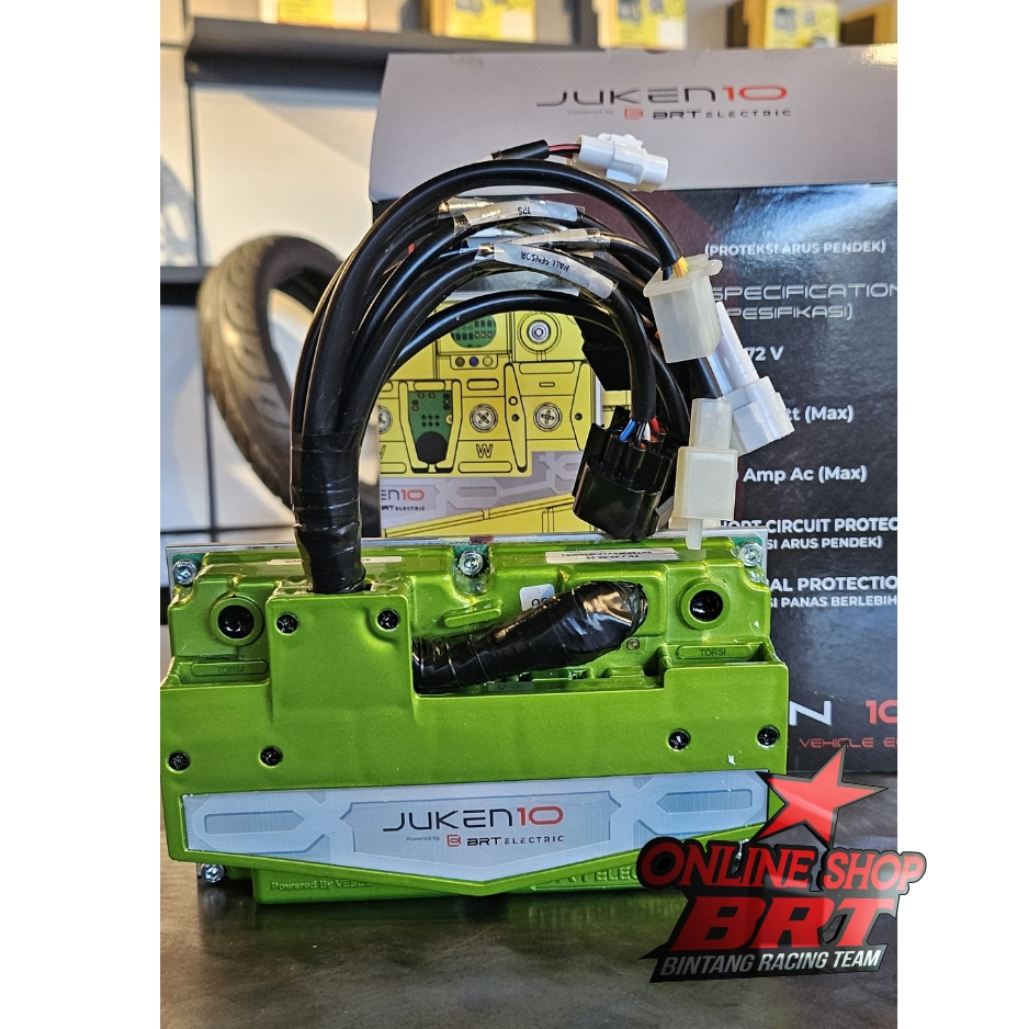 ECU JUKEN 10 CAN BUS CONTROLLER BRT EV UNIVERSAL ELECTRIC VEHICLE KONVERSI MOTOR LISTRIK
