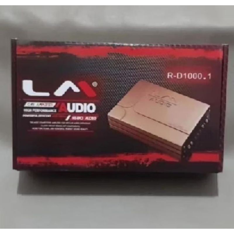 power monoblok mono blok monoblock LM audio R-D1000.1 digital Im