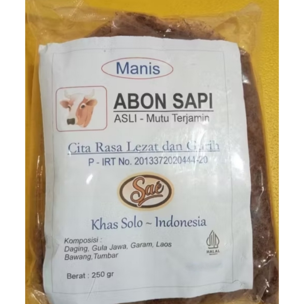 

ABON SAPI ABON AYAM 250gr Khas Solo