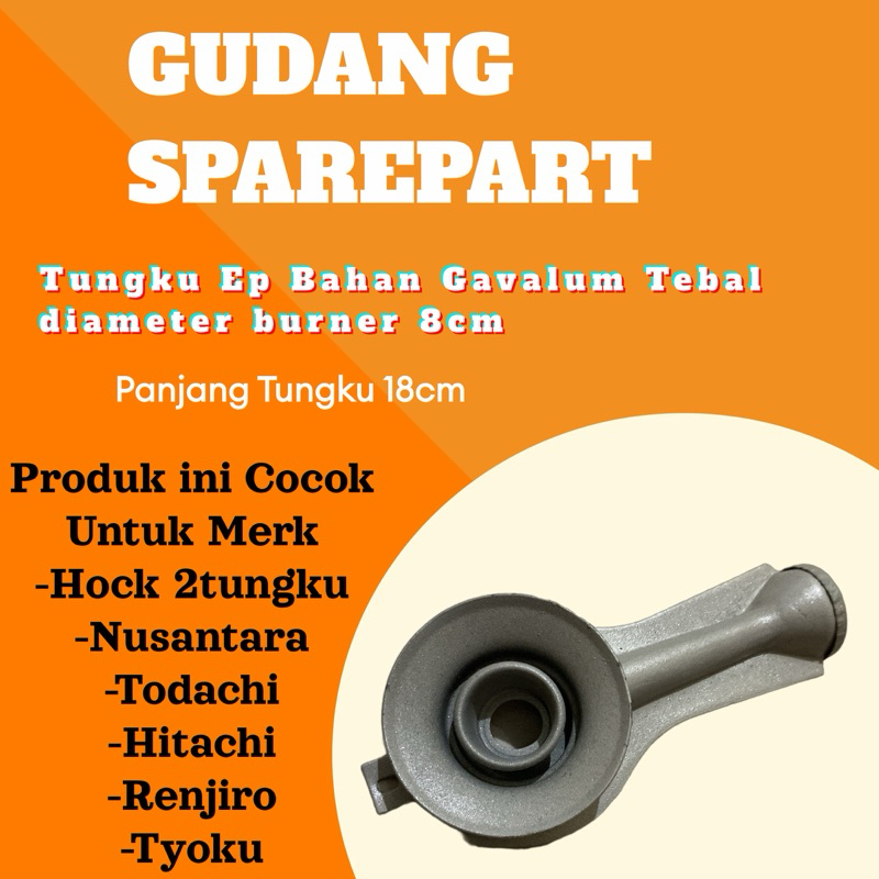 TUNGKU CEROBONG EP KOMPOR GAS TYOKU, HOCK, TODACHI, NUSANTARA & RENJIRO