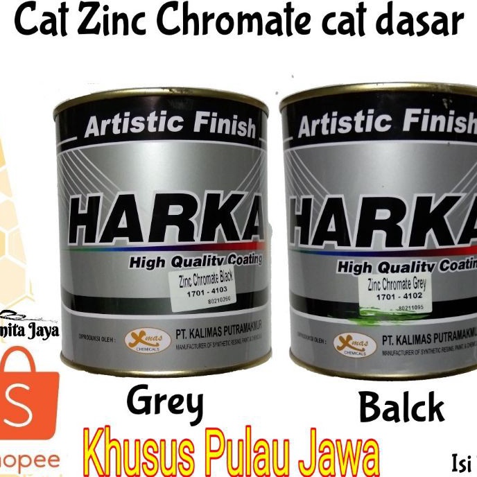 

Unggul cat dasar Zinc Cromate atau cat meni besi