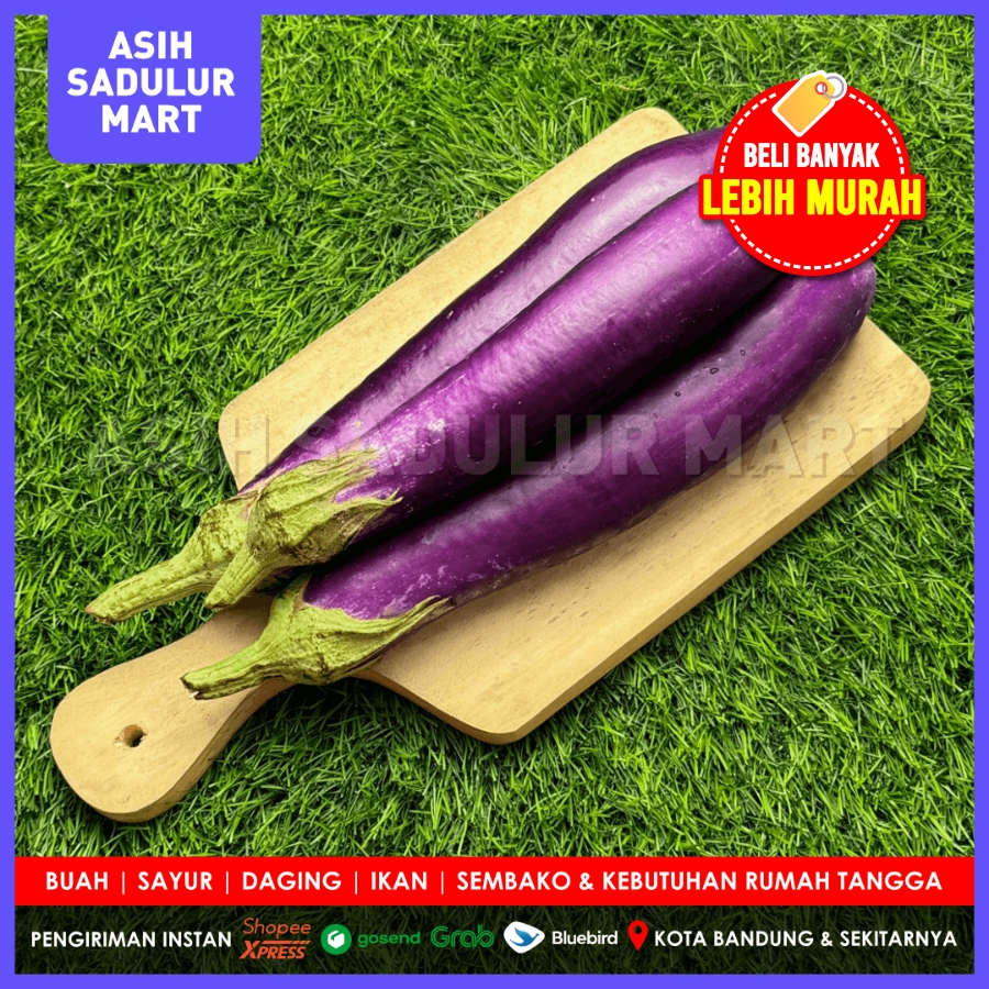 

Terong Ungu Sayur Segar 500gr | Sayuran Asih Sadulur Mart