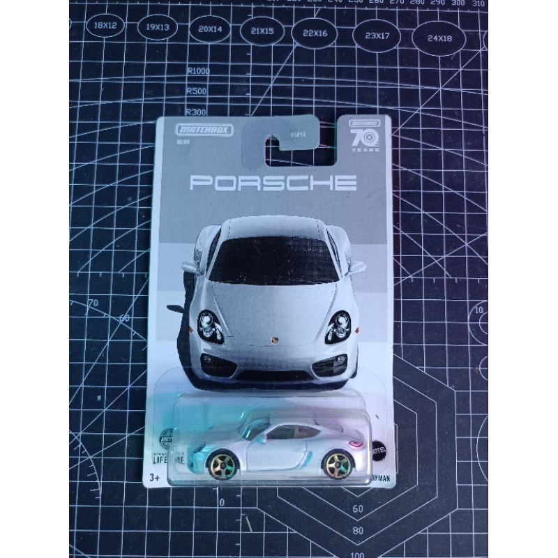 matchbox - porsche cayman