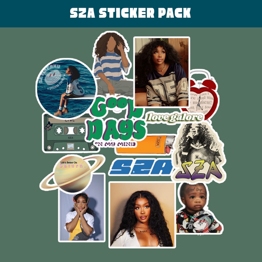 

SZA Sticker Pack A6 (13pcs)