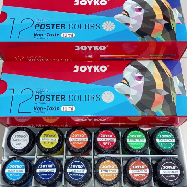 

Promo Cat Poster Joyko 1ml 12 Warna Botol Set Orinal