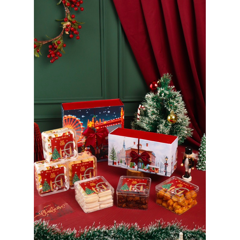

Pre-order Hampers christmas cookies kue kering natal