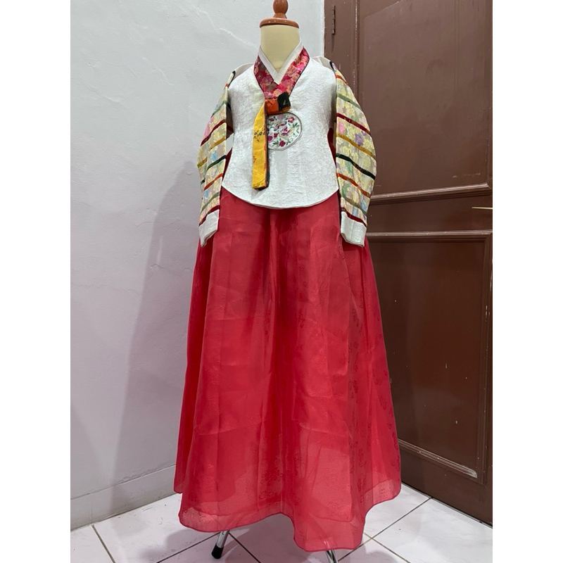 Sale Kostum Cosplay Hanbok Anak Rainbow Preloved