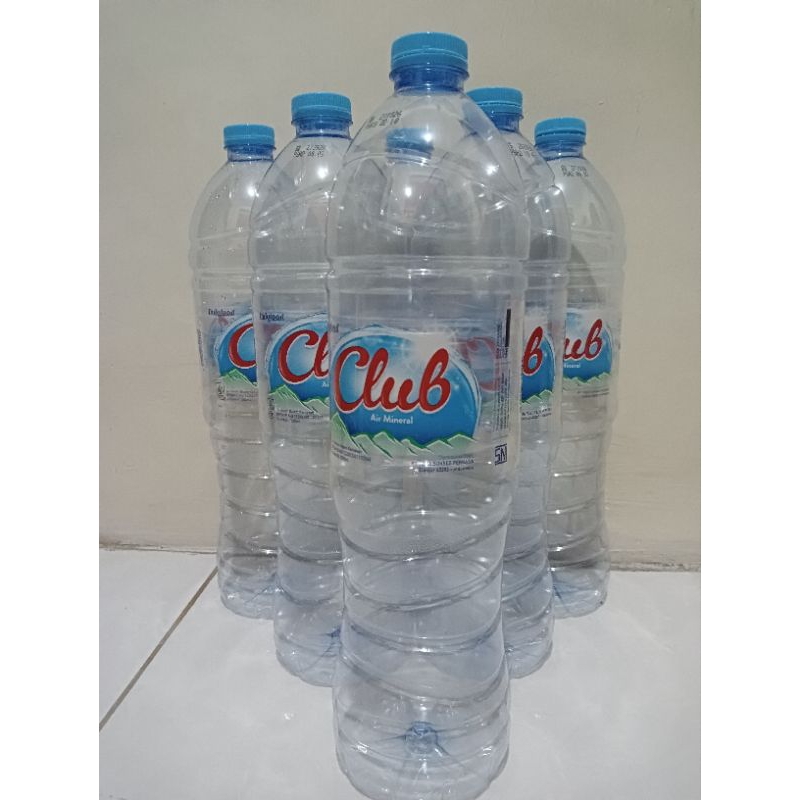 

Botol Bekas Air Mineral Club 1500ml 1,5L