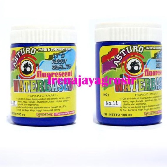 

FG2 ASTURO cat air biru tua cat poster waterbased no 11 1cc