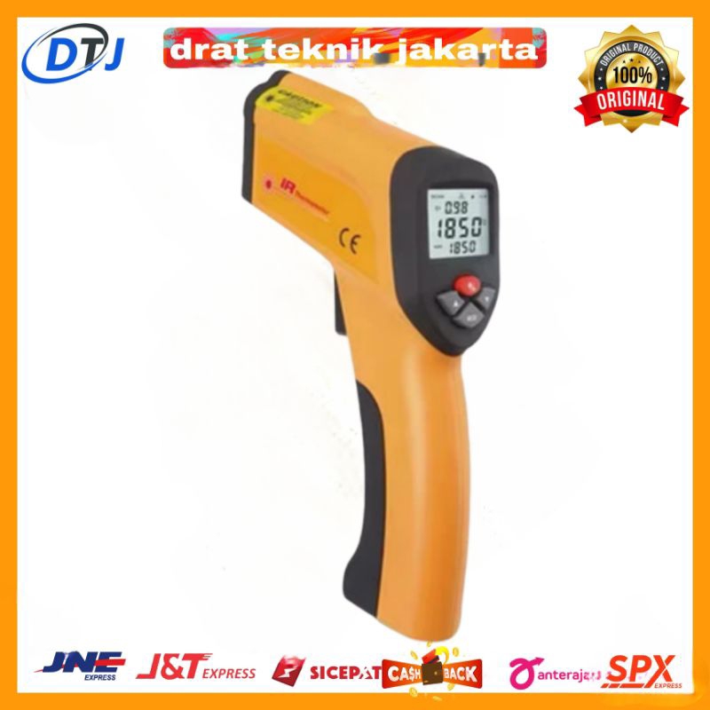 HTI HT-6899 Non Contact Infrared Thermometer Industrial -50 ~2200 Celsius Degree Range High Temperat